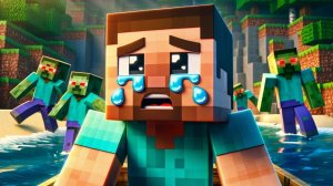 Остров зомби. Майнкрафт Мультик