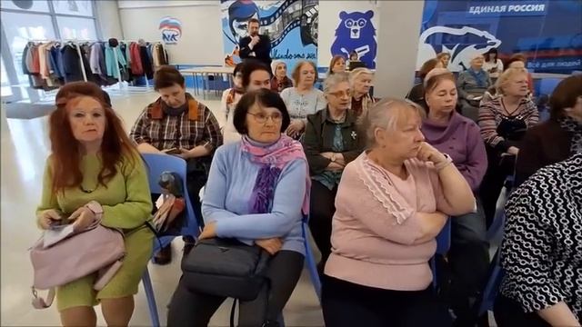 Как в новые регионы приходит мирная жизнь.Занятии в академии «ПроАктив 55+» г.Иваново