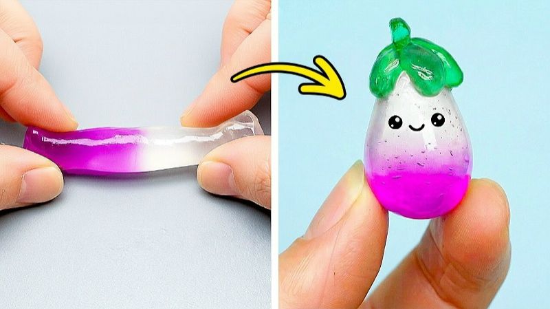 МИЛЫЕ МИНИ-ПОДЕЛКИ Поделки из наноленты и слаймы своими руками