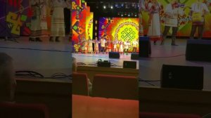 Ансамбль Уяв- Руковод. Зинаида Козлова. На 30-лет. Красночетай. землячества «Чавал». Чебоксары.