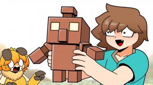 Сделал медного голема ㅣ Майнкрафт аниме