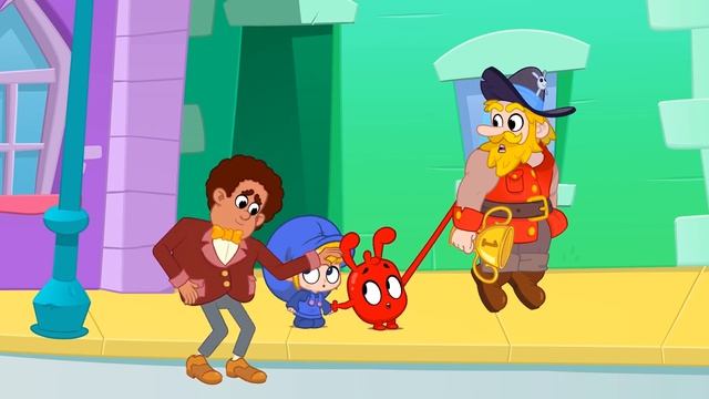 Мой Волшебный Питомец Морфл Поездка Автобуса Морфл мультфильмы для детей Сказки