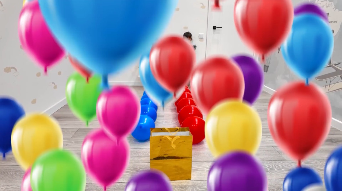 Игры с воздушными шарами и призами🌈! Распаковка игрушек Твин Твин и детские игры с шарами🎈