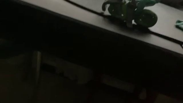 Мотоцикл из пластилина