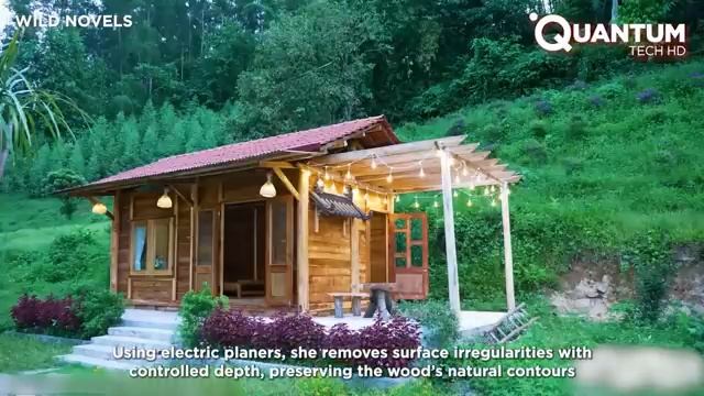 Woman Builds Off-Grid Villa in the Mountains in 210 Days Start to Finish by WildNovels [get.gt]