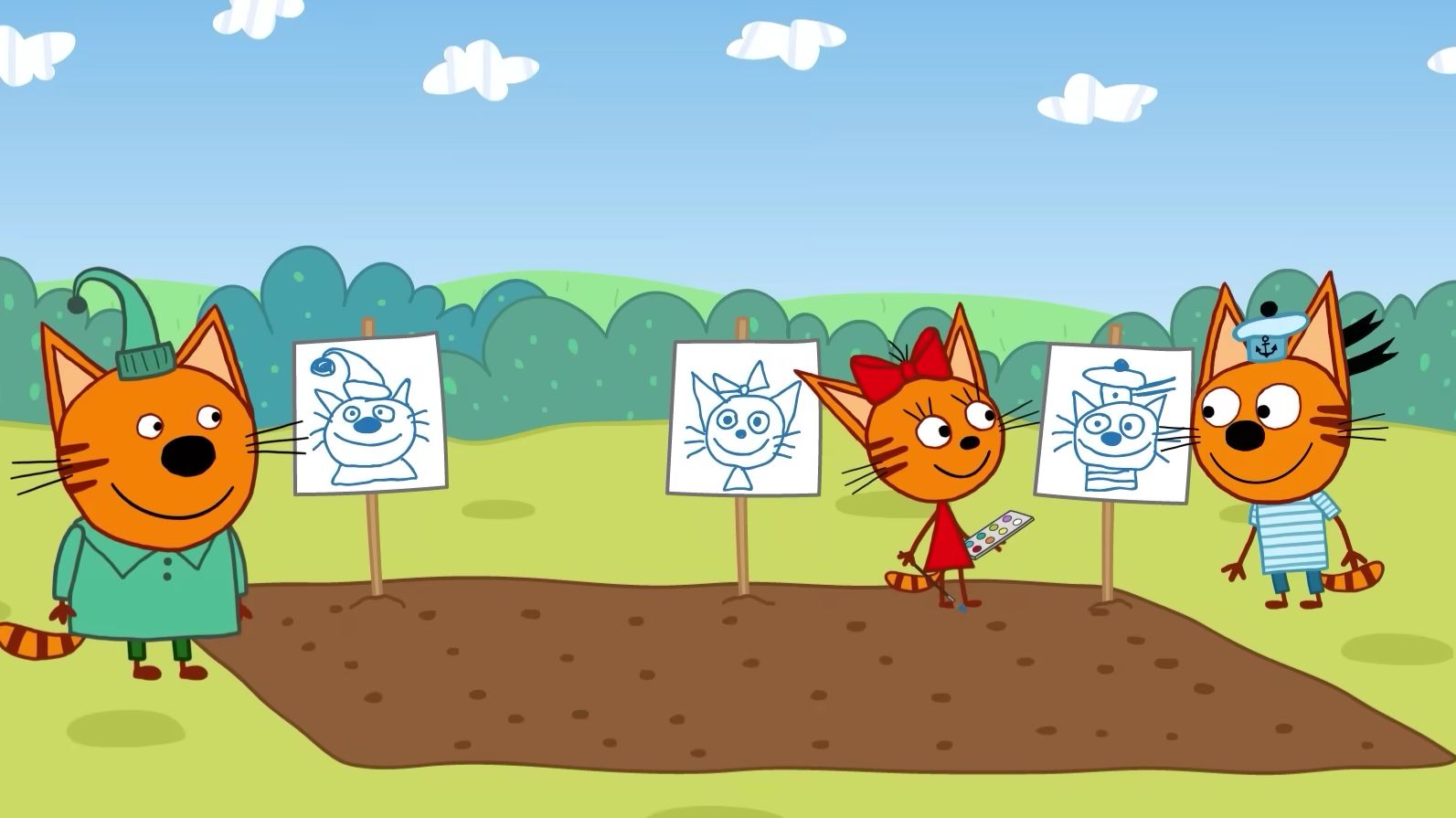 Три Кота — Мультфильм для Детей | Сборник Приключений | Три Кота Мультик Смотреть | Развивающая Игра