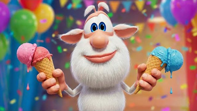 Буба - Вечеринка с мороженым - Мультфильм для детей