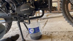 Замена масла при обкатке на мопеде Motoland Alpha Forester RT11