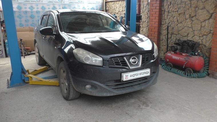 Ошибка P0138 замена второго датчика кислорода на Nissan Qashqai 20 Ниссан Кашкай 2012