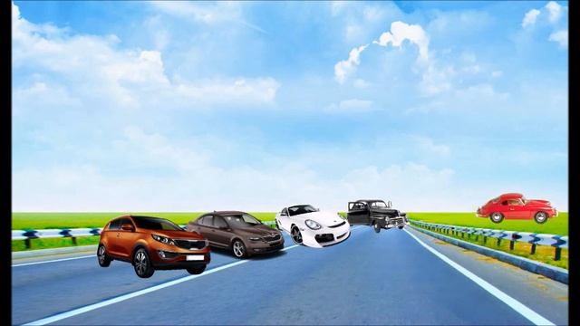 Мультик про машинки УЧИМ ЦВЕТА.  Развивающие мультики про машинки для детей видео.Мультики