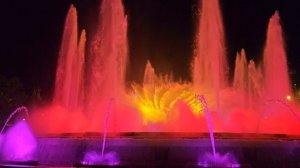 Барселона. Поющие фонтаны, апрель 2026