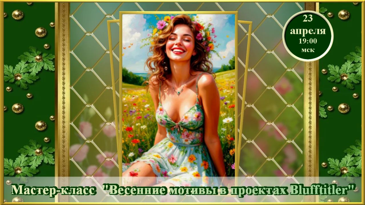 Магия творчества. 23.04.2025. МК Весенние мотивы в проектах ВТ