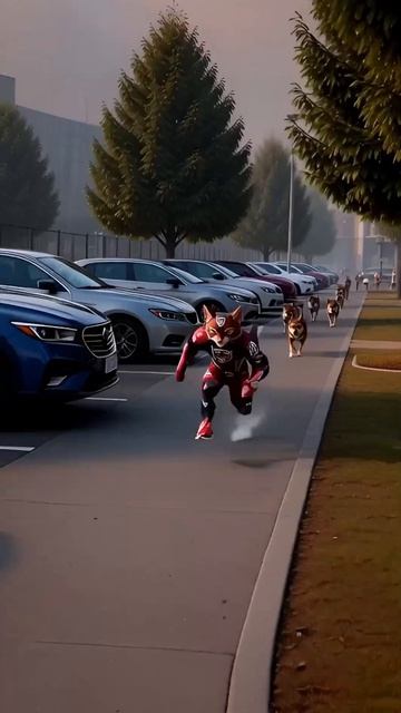 бегом от собак