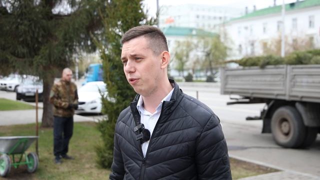 В Кургане стартовала весенняя озеленительная кампания