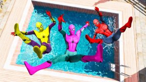 Человек-Паук против своих копий! Мультики для детей!