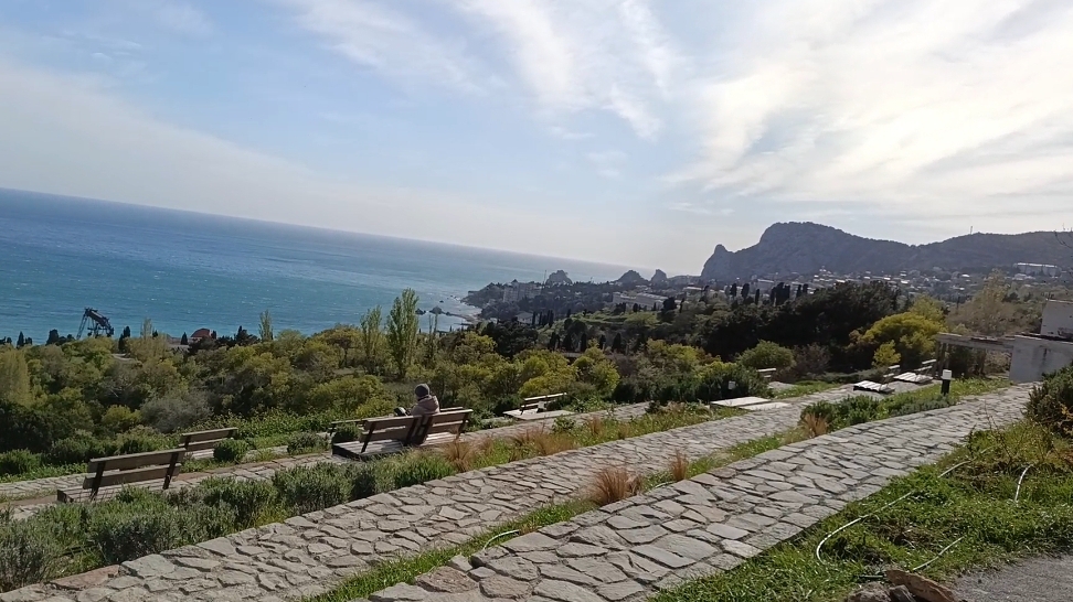 Милютинский парк в Алупке.