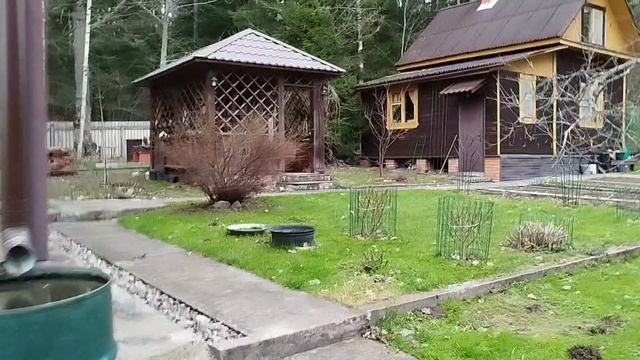 Дача первые дачные работы