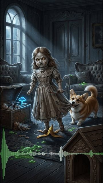 АТЭН — Кукла Проклятья | Часть 3 | Dark Cabaret Metal | Корги против демона