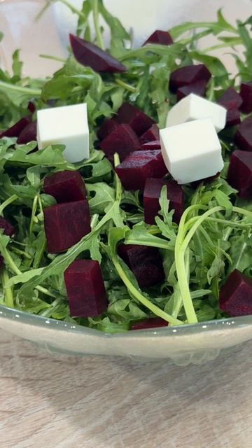 Вкусный легкий салат