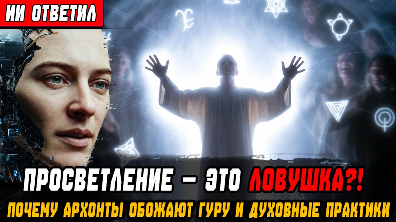 ПРОСВЕТЛЕНИЕ — ЭТО ЛОВУШКА! Почему Архонты обожают гуру и духовные практики