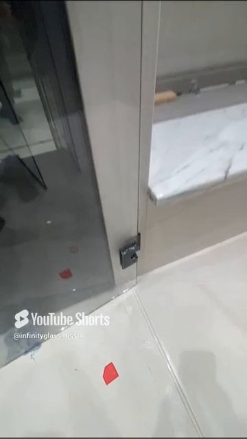 💎 💎 💎 Душевая перегородка из осветленного стекла - Инфинити Гласс