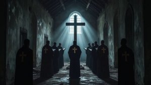 Служба в полуразрушенном храме🕯️