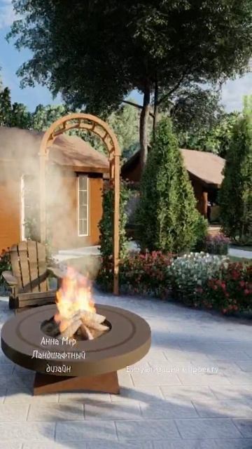 Ландшафтный проект. Озеленение  Анна Мер