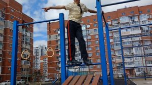 3 трюка на турнике