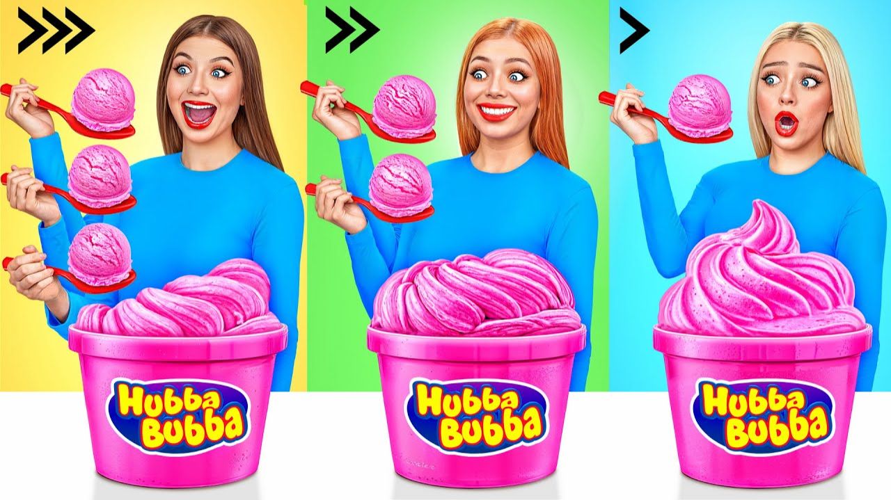 Быстрая Средняя или Медленная Скорость Еды Челлендж # Кухонные Войны от Bubba DO Challenge