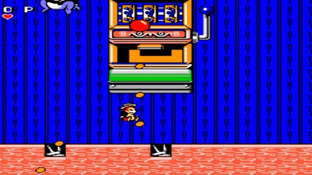 Чип и Дейл "Кот на игровом автомате"➤ Chip and Dale Rescue Rangers  ( NES / Famicom / Dendy)