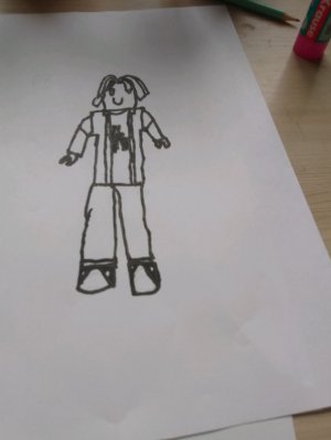 как нарисовать волка из игры 99 ночей в лесу- Роблокс.