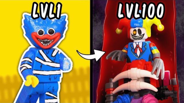 СОБИРАЕМ ВСЮ КОЛЛЕКЦИЮ Poppy Playtime  5 ИЗ КОНСТРУКТОРА LEGO!