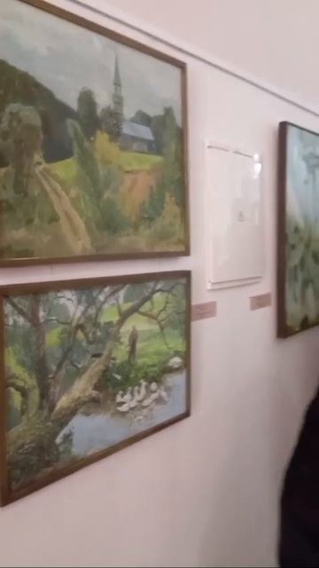 Небольшой фрагмент с открытия выставки По следам Тукая в НМ РТ.