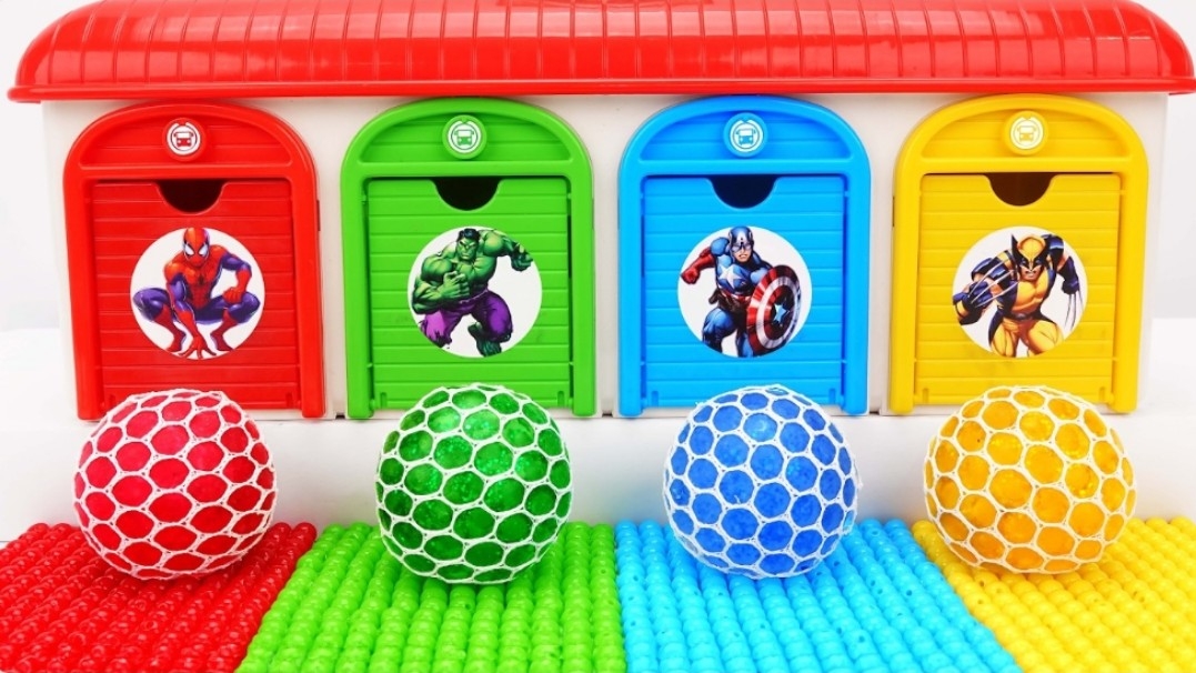 Мультики для Детей/Учим Цвета с Супергероями, Щенячим патрулём/Развивающий мультфильм для Детей