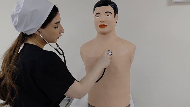 Проведение аускултации сердца (аккредитационный алгоритм)