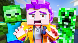 ХАНТРИКС В МИРЕ МАЙНКРАФТА?!! K-POP ОХОТНИЦЫ НА ДЕМОНОВ АНИМАЦИЯ