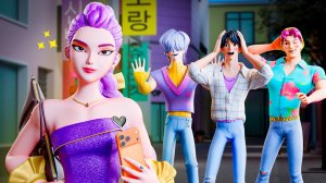 ШИКАРНОЕ ПРЕОБРАЖЕНИЕ РУМИ!!! K-POP ОХОТНИЦЫ НА ДЕМОНОВ АНИМАЦИЯ