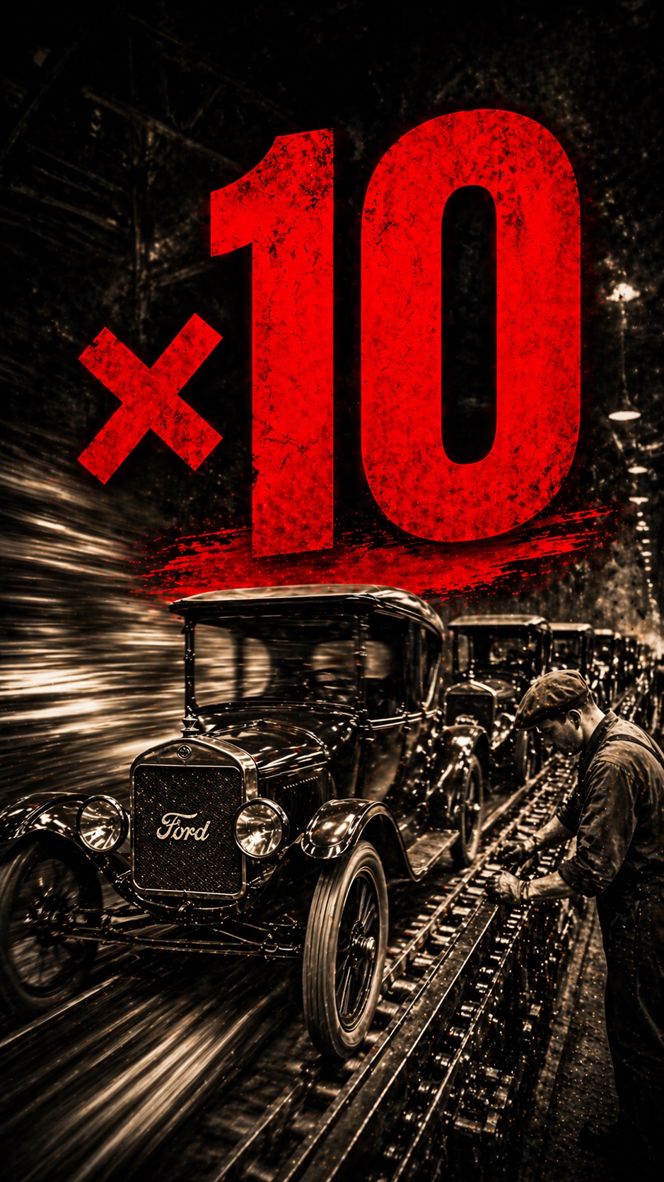 Форд ускорил сборку в 10 раз