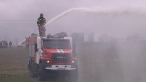 В Курской области прошла масштабная тренировка по ликвидации природных пожаров