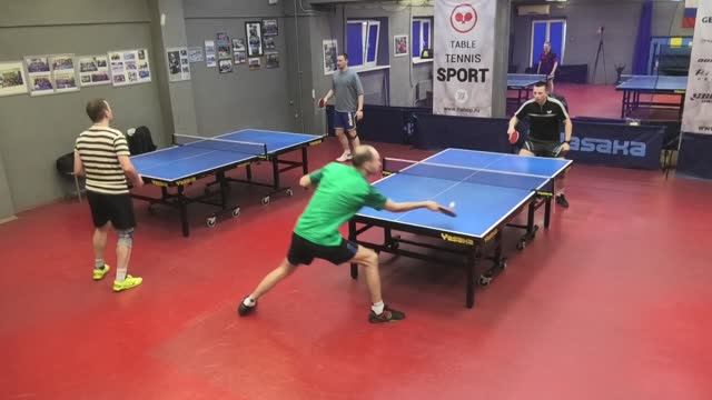 Рыбкин Р. (610) - Закзун В. (706) 21.04 настольный теннис 400+ ЛИГИ турнир СПб