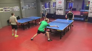 Рыбкин Р. (610) - Закзун В. (706) 21.04 настольный теннис 400+ ЛИГИ турнир СПб