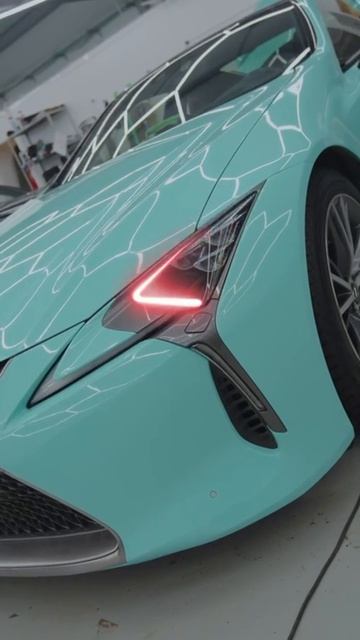 Lexus LC500 - цвет Tiffany в полиуретане