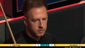 Снукер. Ключевой момент боя Джадда Трампа против Гэри Уилсона /Halo World Championship 2026