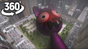 Невероятные спрунки вторгаются в город | 360° VR