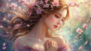 Shi is Spring. Слова и перевод Л. А. Седиченко. Генерация музыки и голоса в И. И. тоже.