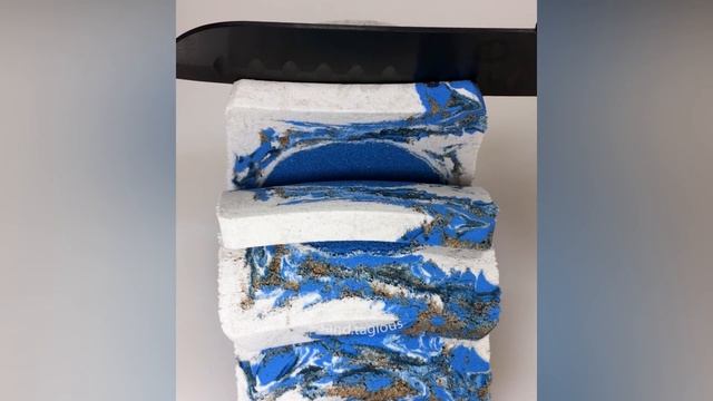 Очень приятное ASMR 234 Падение и сжимание кинетического песка