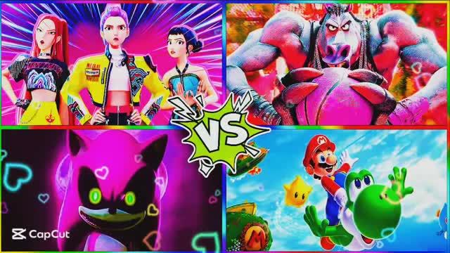 МУЛЬТИКИ ДЛЯ ДЕТЕЙ Про Марио 🍄 Супер Марио Охотники На Демонов И Козел 🐐