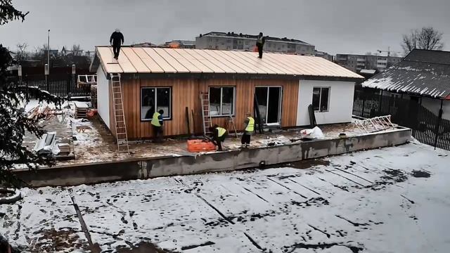 сборка дома