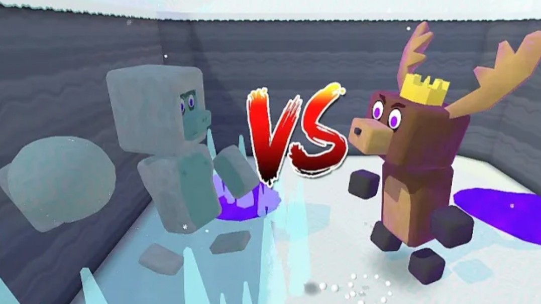 Прохождение игры Yeti против Super Bear Adventure