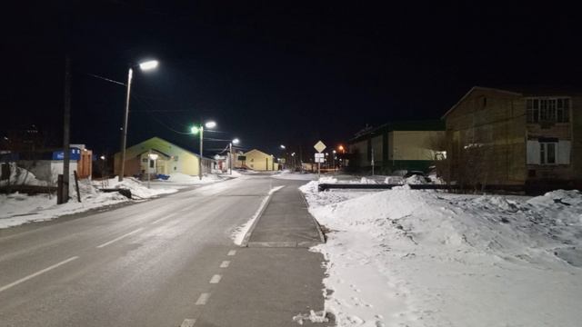 Станция Обская за Полярным кругом в районе Крайнего Севера